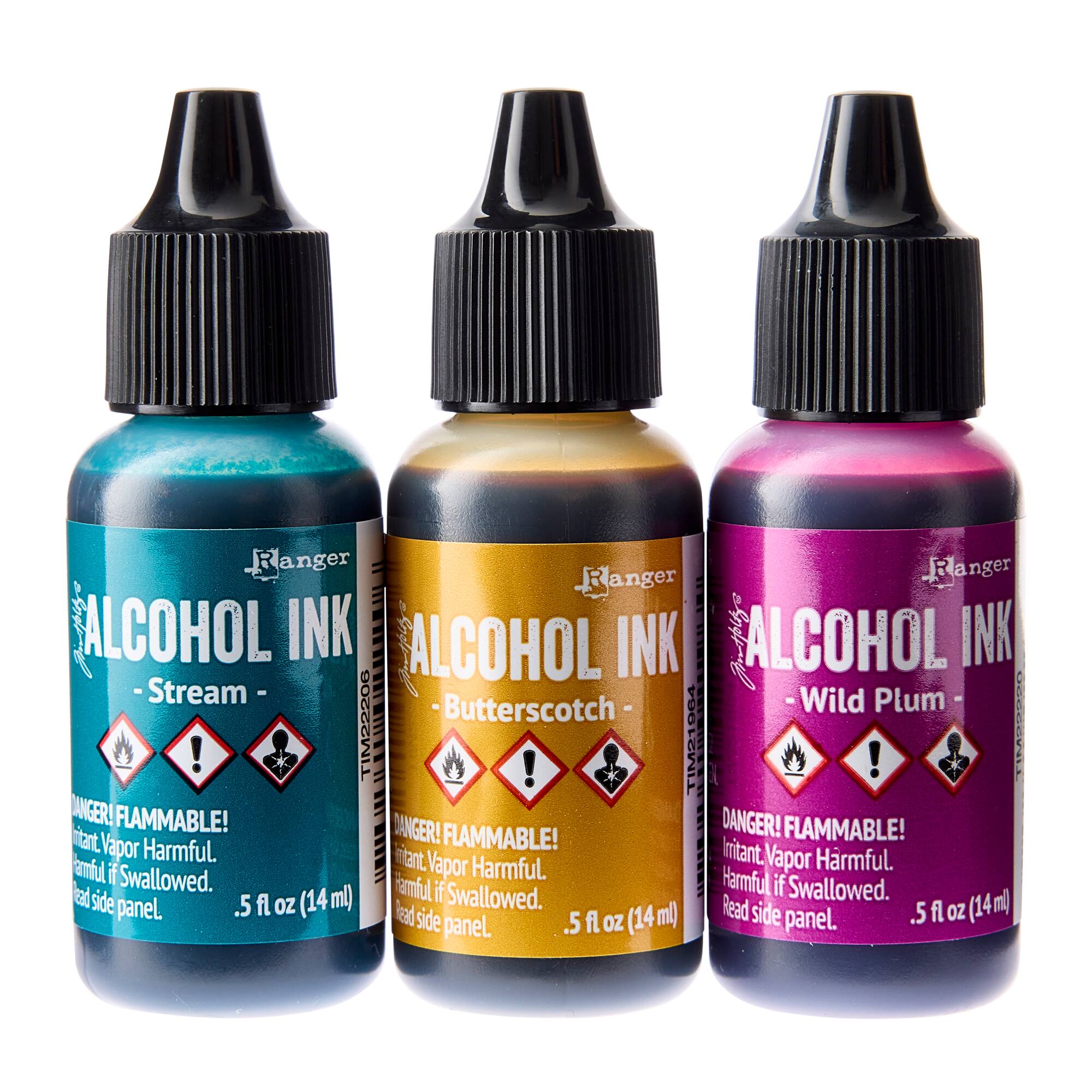 6 Packs: 3 ct. (18 total) Tim Holtz® Alcohol Ink Set